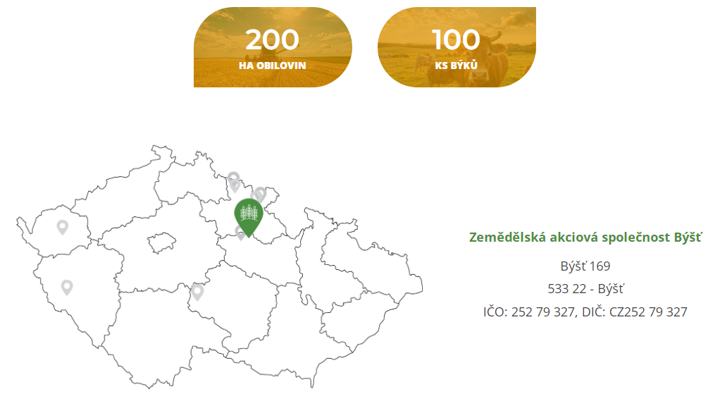 Zemědělská akciová společnost Býšť	