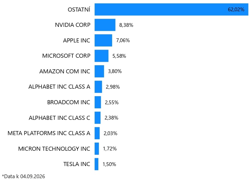 Top 10 S&P 500 společností