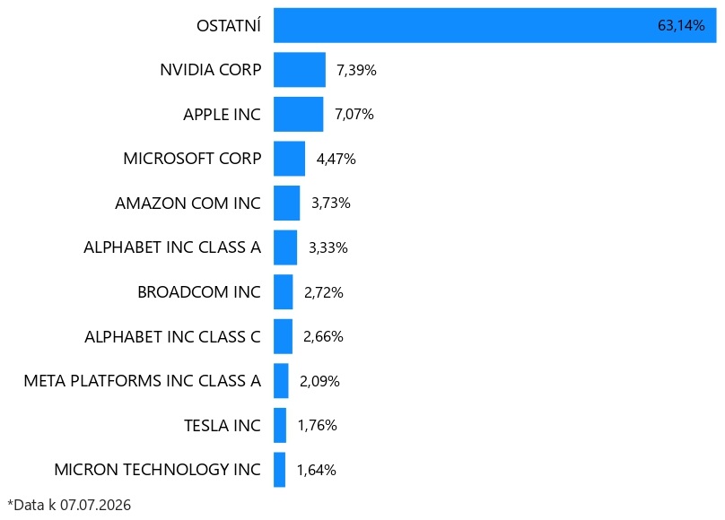 Top 10 S&P 500 společností