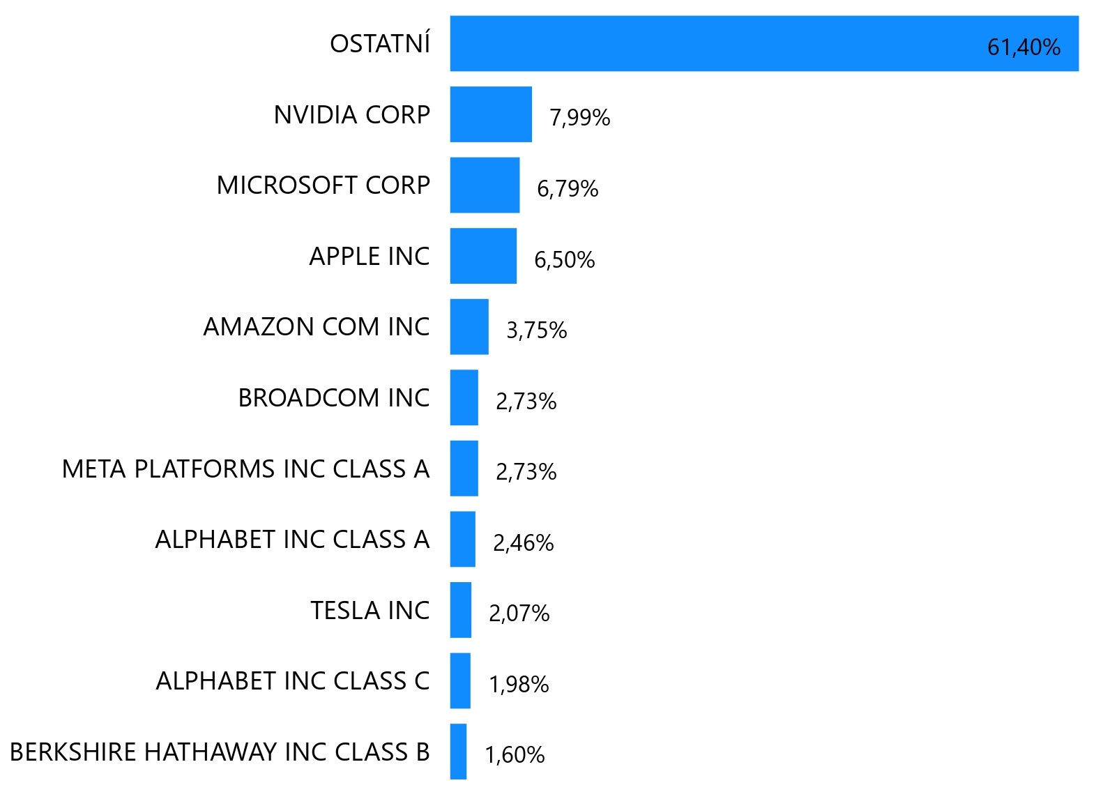 Top 10 S&P 500 společností